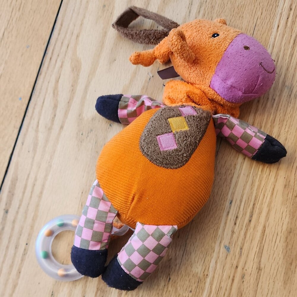 Parents Giraffe Baby Rattle Toy